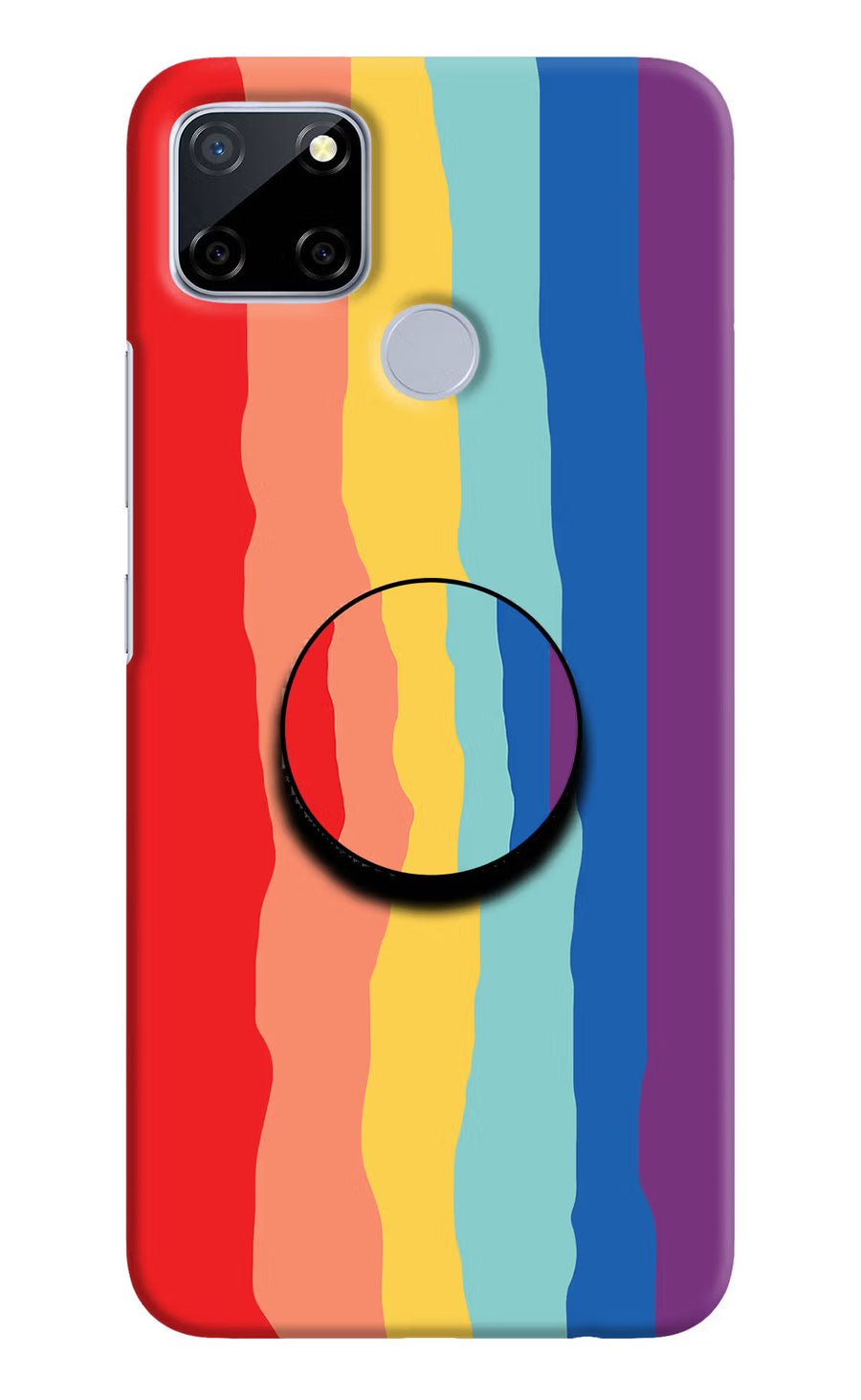 Rainbow Realme C12/Narzo 20 Pop Case, Hard case