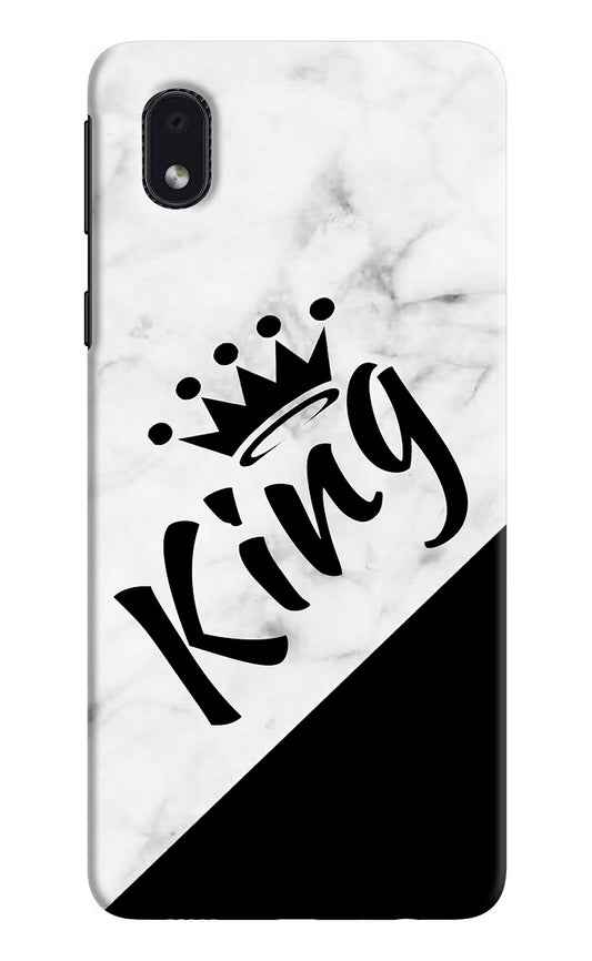 King Samsung M01 Core Hard Case Back Cover by Casekaro
