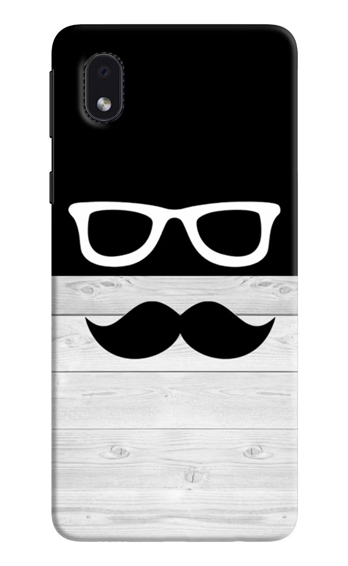 Mustache Samsung M01 Core Hard Case Back Cover by Casekaro