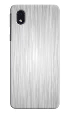 Wooden Grey Texture Samsung M01 Core Hard Case Back Cover by Casekaro