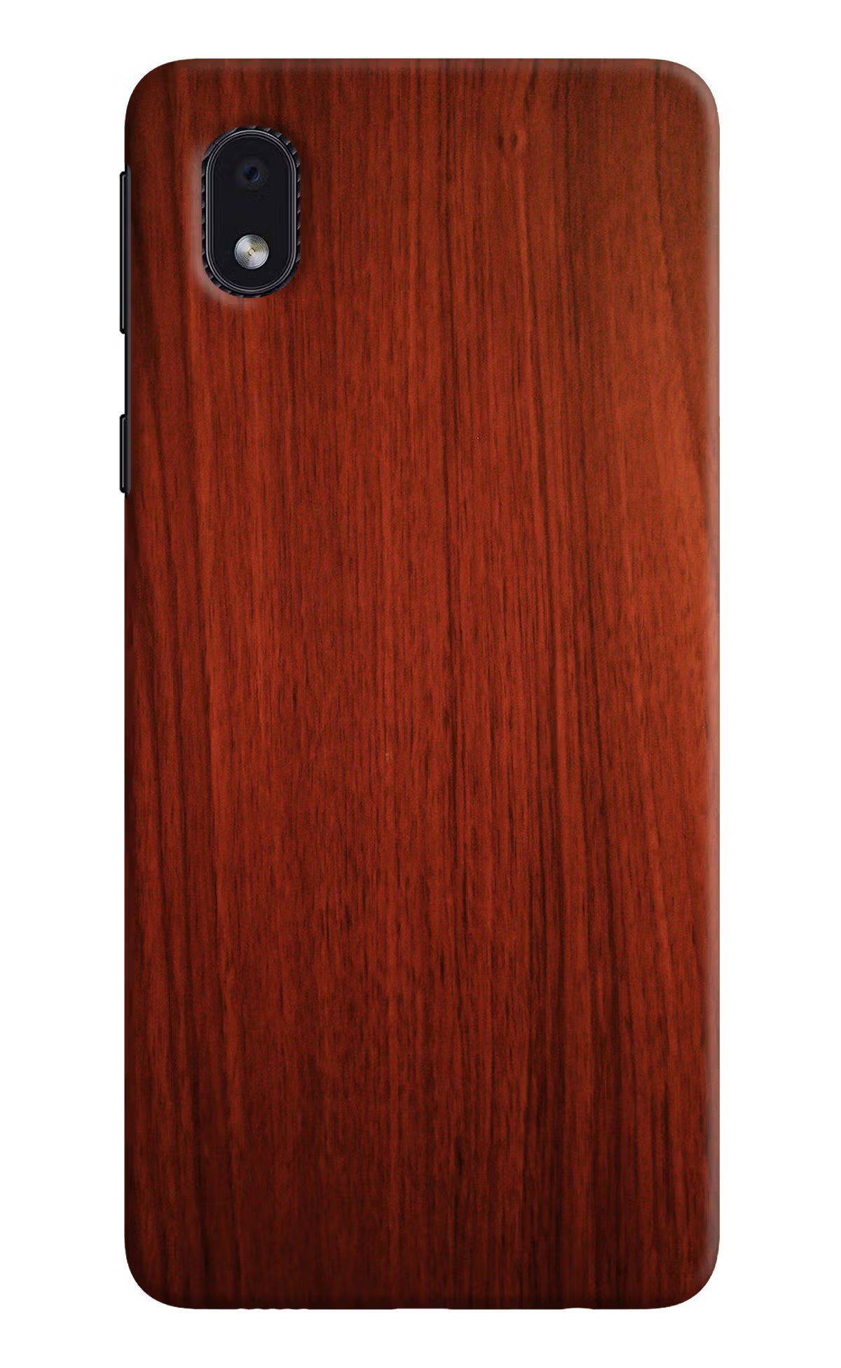 Wooden Plain Pattern Samsung M01 Core Hard Case Back Cover by Casekaro