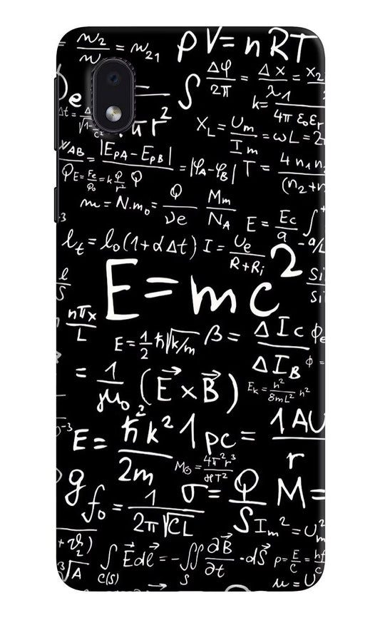 Physics Formula Samsung M01 Core Hard Case Back Cover by Casekaro