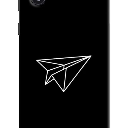 Paper Plane White Samsung M01 Core Hard Case Back Cover by Casekaro