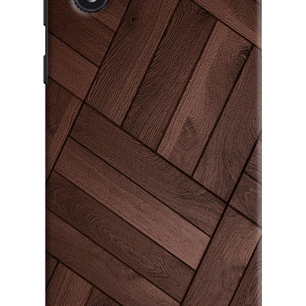 Wooden Texture Design Samsung M01 Core Hard Case Back Cover by Casekaro