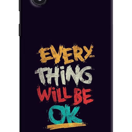 Everything Will Be Ok Samsung M01 Core Hard Case Back Cover by Casekaro