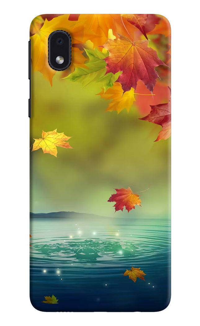 Flowers Samsung M01 Core Hard Case Back Cover by Casekaro