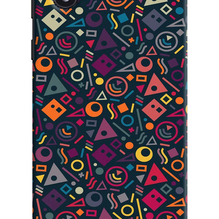 Geometric Abstract Samsung M01 Core Hard Case Back Cover by Casekaro