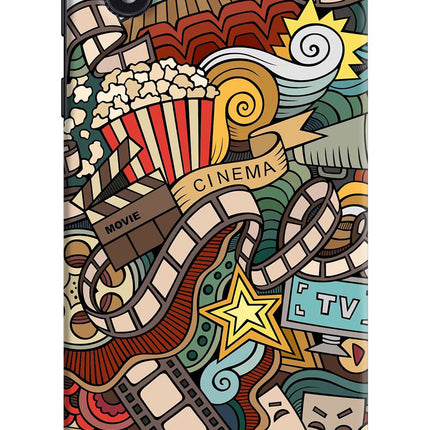 Cinema Abstract Samsung M01 Core Hard Case Back Cover by Casekaro