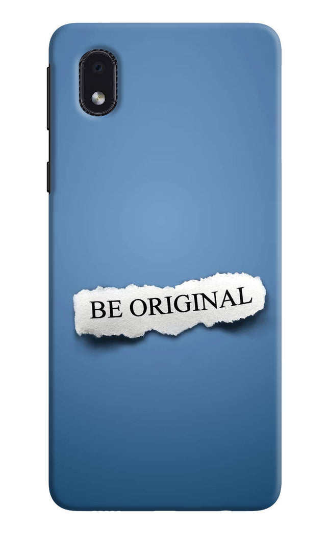 Be Original Samsung M01 Core Hard Case Back Cover by Casekaro