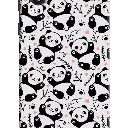 Cute Panda Samsung M01 Core Hard Case Back Cover by Casekaro