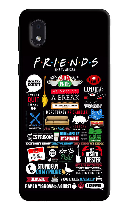 FRIENDS Samsung M01 Core Hard Case Back Cover by Casekaro
