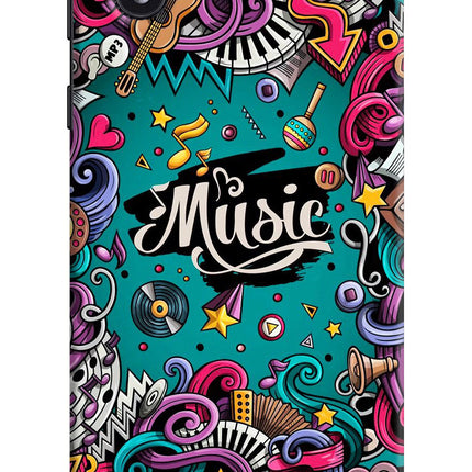 Music Graffiti Samsung M01 Core Hard Case Back Cover by Casekaro