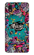 Music Graffiti Samsung M01 Core Hard Case Back Cover by Casekaro