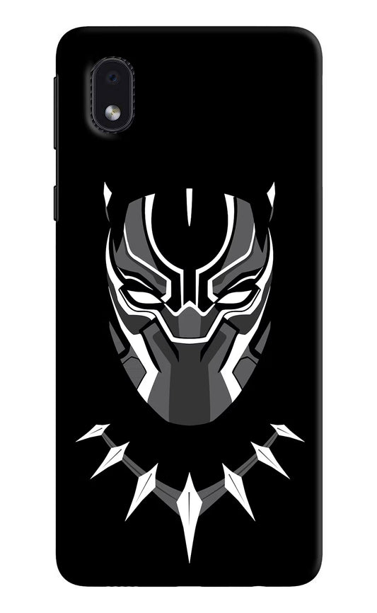 Black Panther Samsung M01 Core Hard Case Back Cover by Casekaro