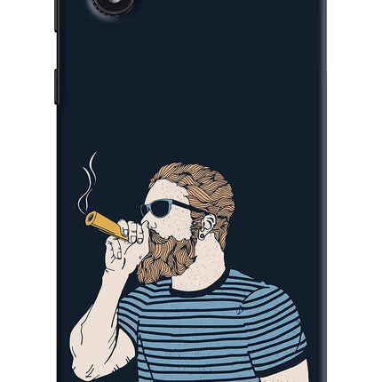 Smoking Samsung M01 Core Hard Case Back Cover by Casekaro