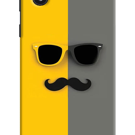 Sunglasses with Mustache Samsung M01 Core Hard Case Back Cover by Casekaro
