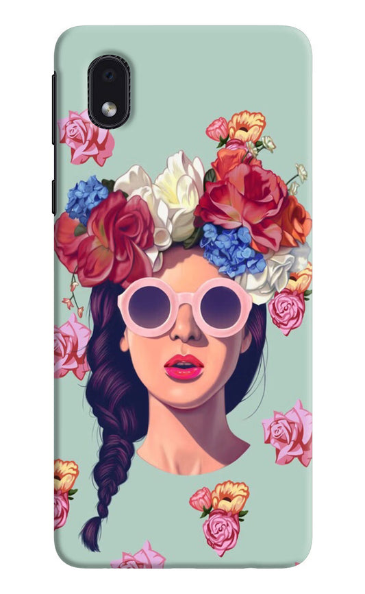 Pretty Girl Samsung M01 Core Hard Case Back Cover by Casekaro
