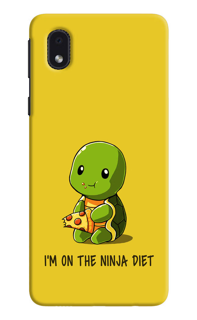 I'm on Ninja Diet Samsung M01 Core Hard Case Back Cover by Casekaro
