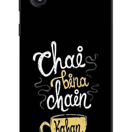 Chai Bina Chain Kaha Re Samsung M01 Core Hard Case Back Cover by Casekaro