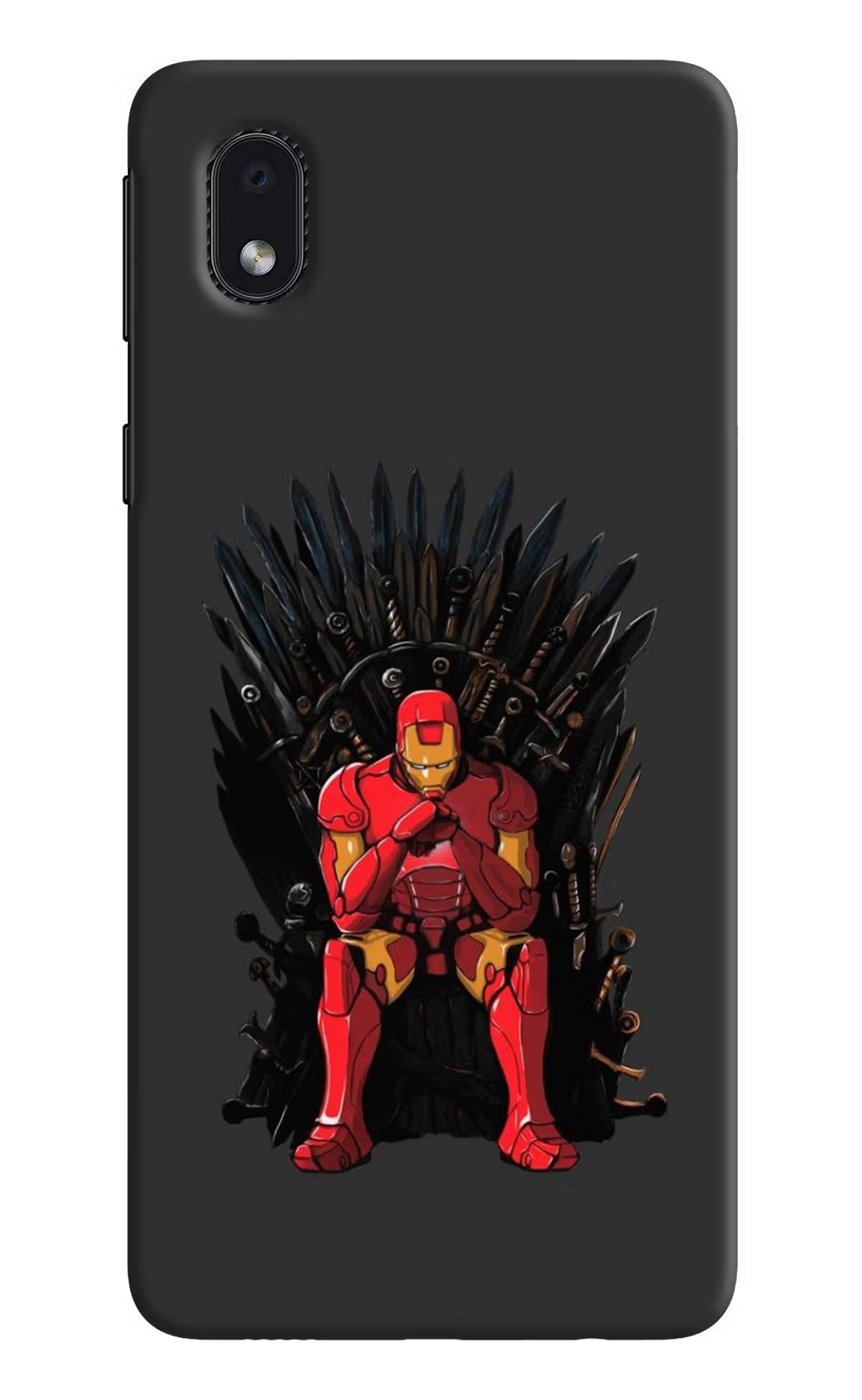 Ironman Throne Samsung M01 Core Hard Case Back Cover by Casekaro