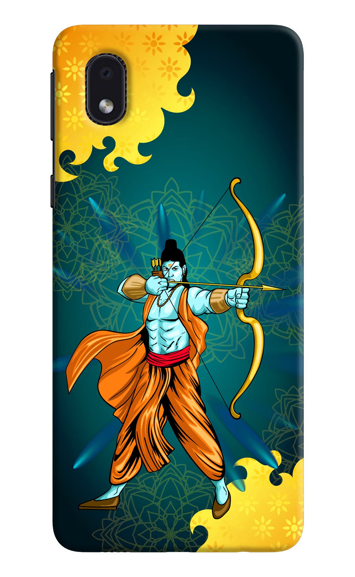 Lord Ram - 6 Samsung M01 Core Hard Case Back Cover by Casekaro