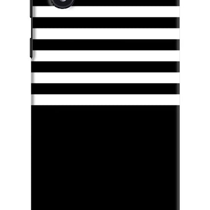 Black and White Print Samsung M01 Core Hard Case Back Cover by Casekaro
