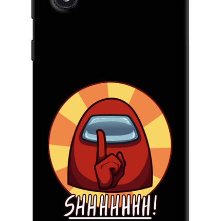 Among Us Shhh! Samsung M01 Core Hard Case Back Cover by Casekaro