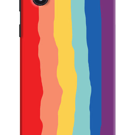 Rainbow Samsung M01 Core Hard Case Back Cover by Casekaro