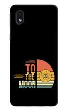 To the Moon Samsung M01 Core Hard Case Back Cover by Casekaro