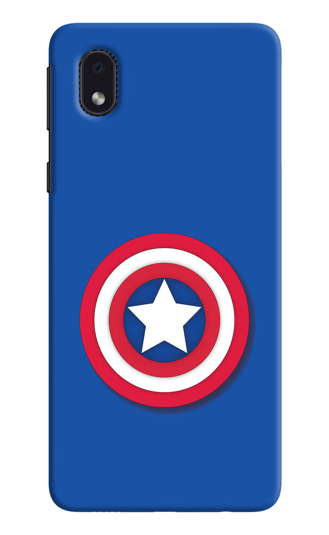 Shield Samsung M01 Core Hard Case Back Cover by Casekaro