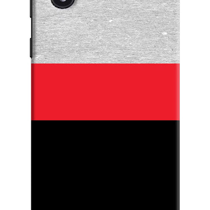 Tri Color Pattern Samsung M01 Core Hard Case Back Cover by Casekaro
