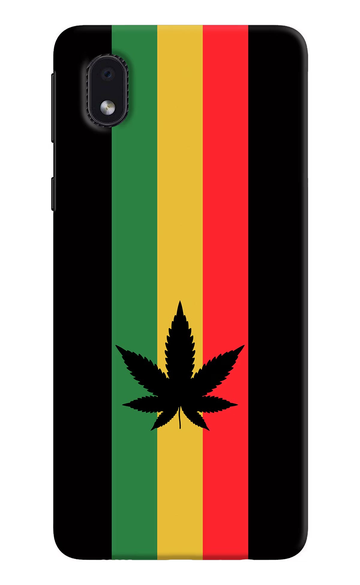 Weed Flag Samsung M01 Core Hard Case Back Cover by Casekaro