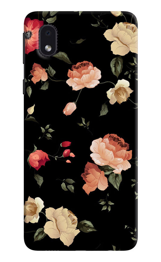 Flowers Samsung M01 Core Hard Case Back Cover by Casekaro