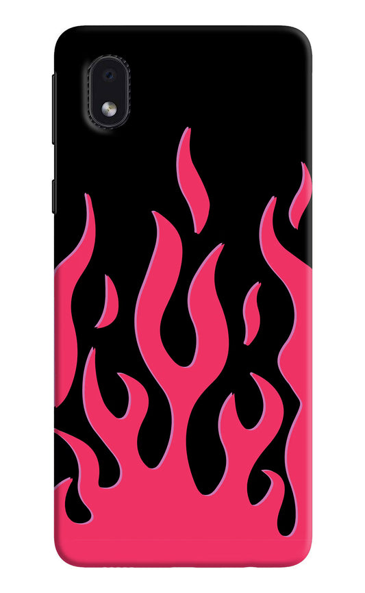 Fire Flames Samsung M01 Core Hard Case Back Cover by Casekaro