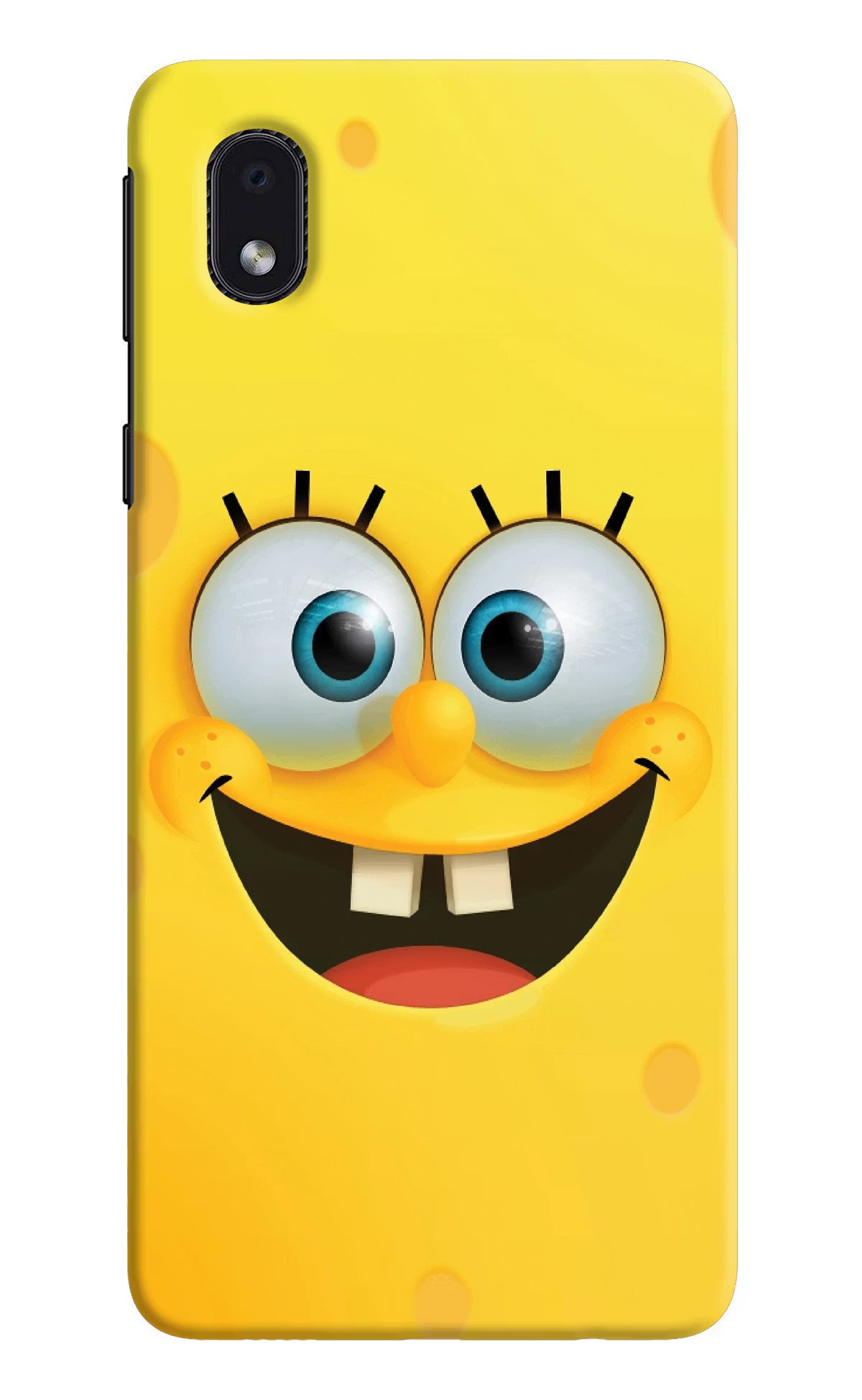 Sponge 1 Samsung M01 Core Hard Case Back Cover by Casekaro