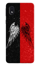 Wings Samsung M01 Core Hard Case Back Cover by Casekaro