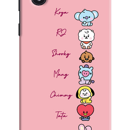 BTS names Samsung M01 Core Hard Case Back Cover by Casekaro