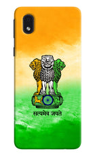Satyamev Jayate Flag Samsung M01 Core Hard Case Back Cover by Casekaro