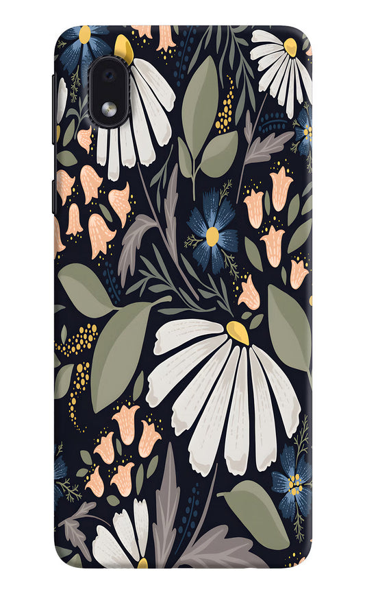 Flowers Art Samsung M01 Core Hard Case Back Cover by Casekaro
