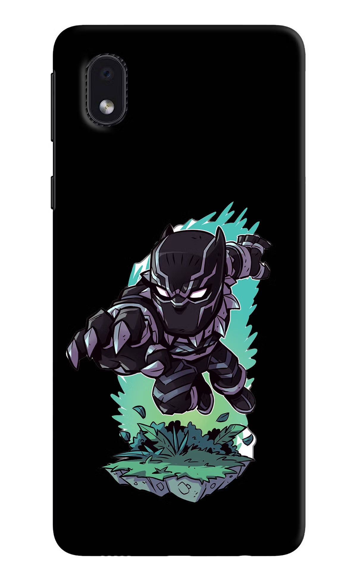 Black Panther Samsung M01 Core Hard Case Back Cover by Casekaro