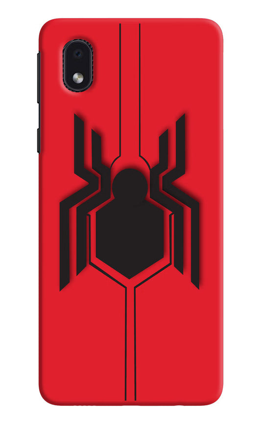 Spider Samsung M01 Core Hard Case Back Cover by Casekaro