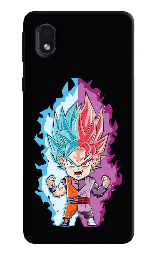 Chota Goku Samsung M01 Core Hard Case Back Cover by Casekaro