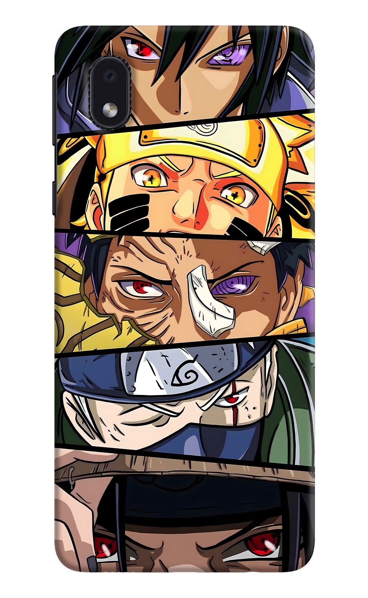 Naruto Character Samsung M01 Core Hard Case Back Cover by Casekaro