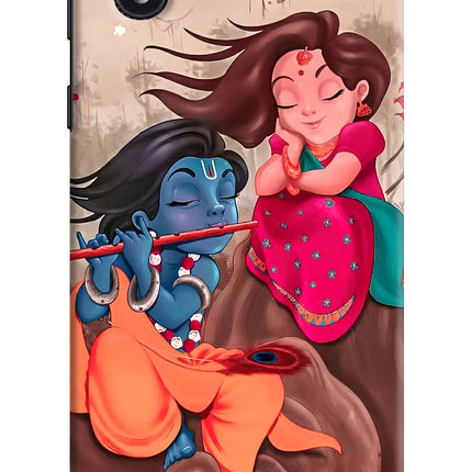 Radhe Krishna Samsung M01 Core Hard Case Back Cover by Casekaro