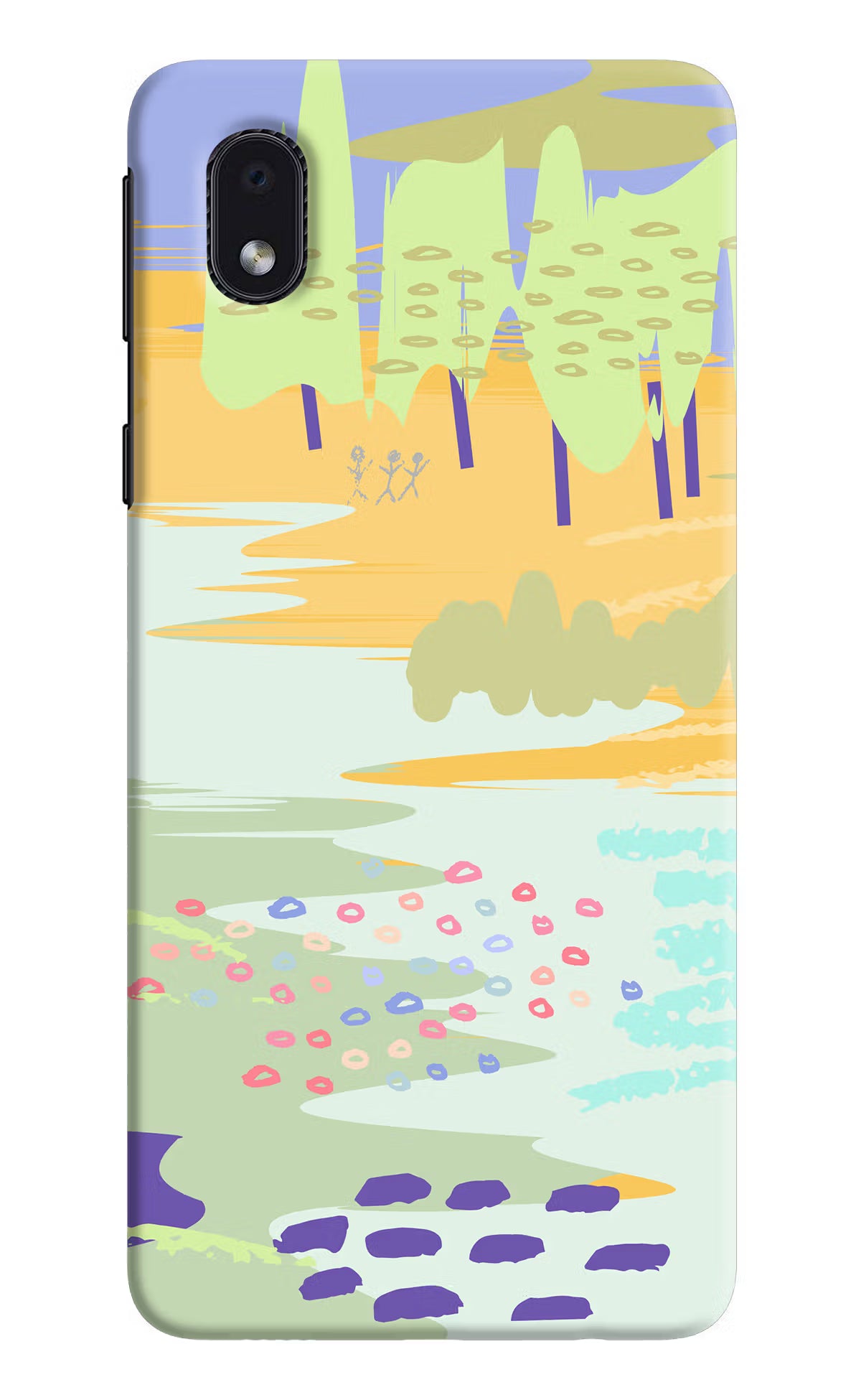 Scenery Samsung M01 Core Hard Case Back Cover by Casekaro