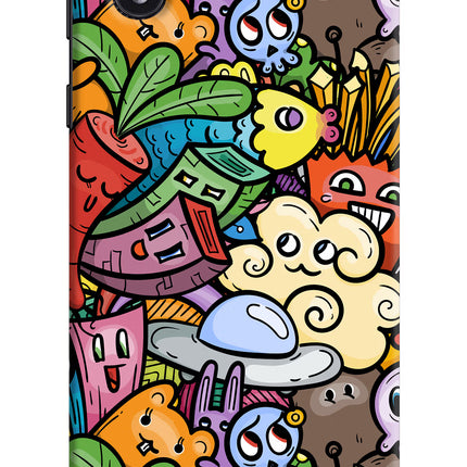 Veggie Doodle Samsung M01 Core Hard Case Back Cover by Casekaro
