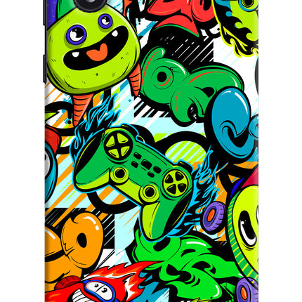 Game Doodle Samsung M01 Core Hard Case Back Cover by Casekaro