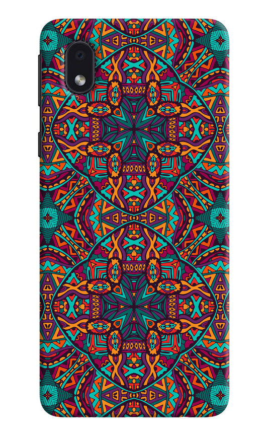 Colour Mandala Samsung M01 Core Hard Case Back Cover by Casekaro
