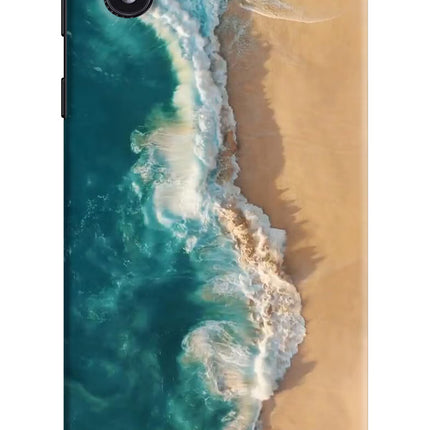 Ocean Beach Samsung M01 Core Hard Case Back Cover by Casekaro
