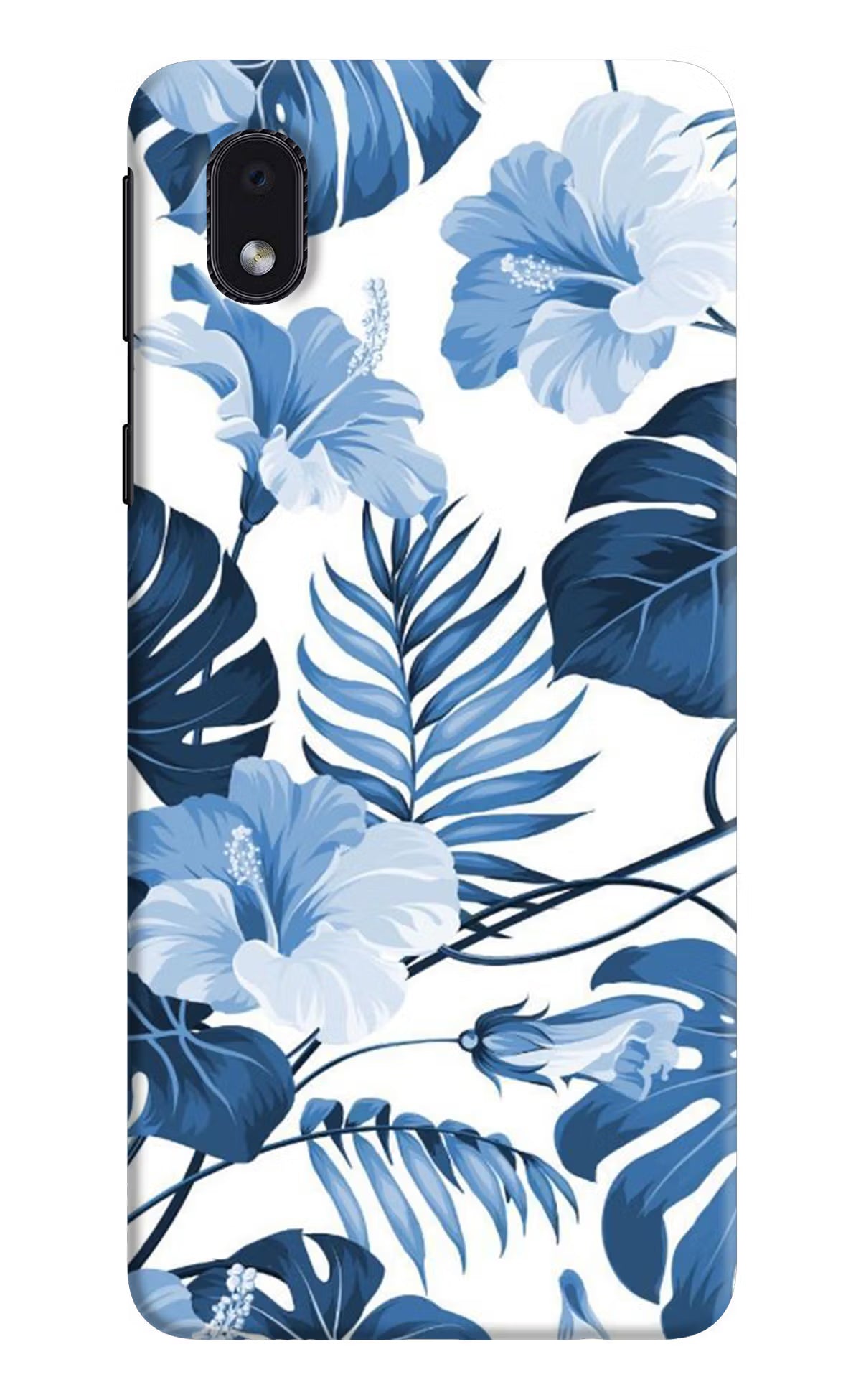 Fabric Art Samsung M01 Core Hard Case Back Cover by Casekaro